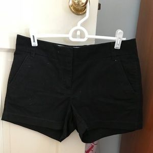 Black Chino Shorts